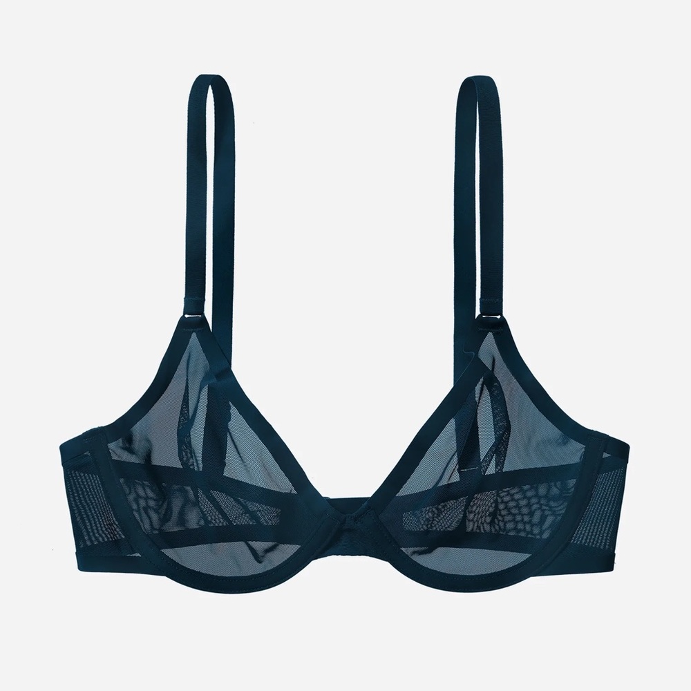 CUUP Plunge Bra 34A in Limited Edition Ocean